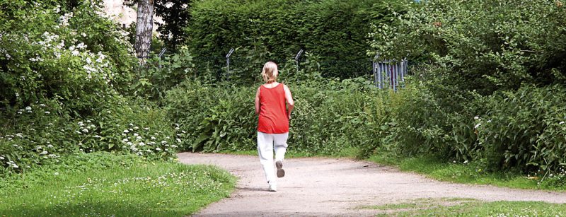 jogging